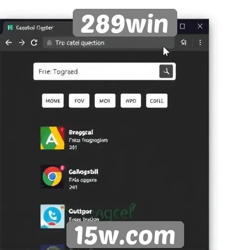 Mudanças na interface do 289win melhoram a navegação